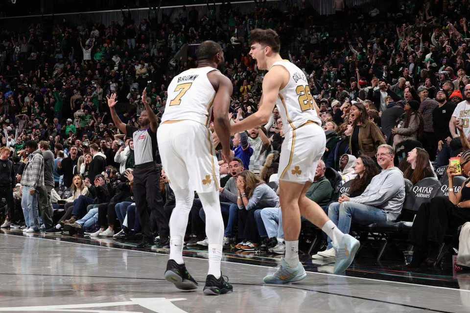 英雄联盟赛程-绿军双加时险胜篮网：布朗27+10+12 普里查德32分波特30+8